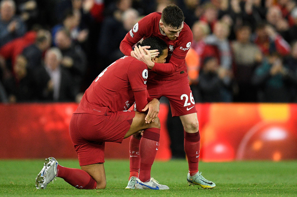 Kemenangan ini mengangkat posisi Liverpool ke urutan delapan dengan 13 poin dari 9 laga, sementara Man City gagal mendekati Arsenal di puncak klasemen karena tertahan di urutan kedua dengan 23 poin dari 10 laga.