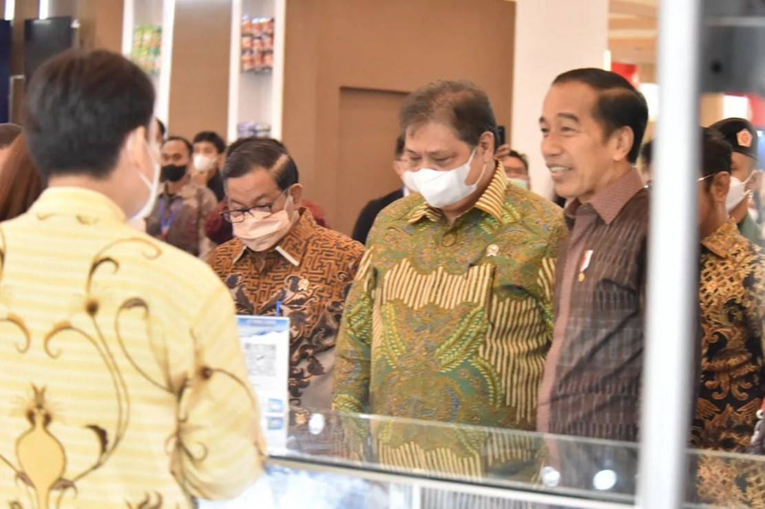 Momen Jokowi Buka Pameran Internasional Trade Expo Indonesia Ke 37 1041