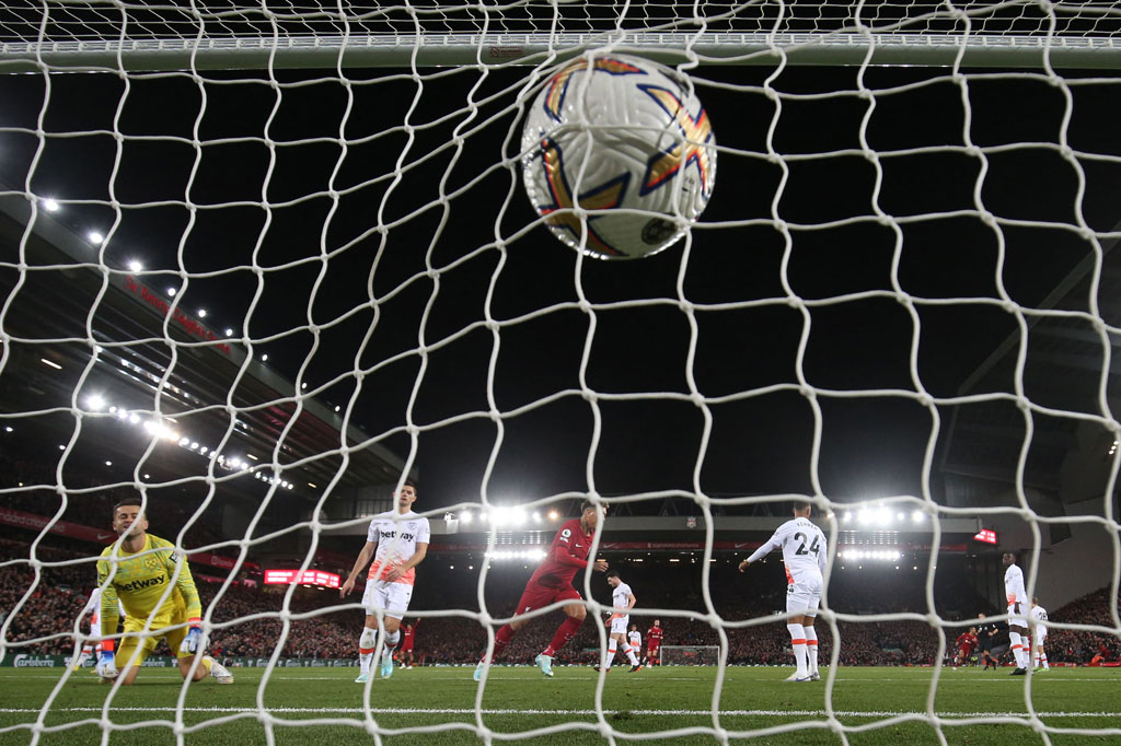 Darwin Nunez mencetak gol kemenangan untuk Liverpool pada menit ke-22 melalui sundulan setelah memanfaatkan umpan dari Kostas Tsimikas.