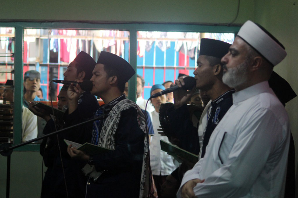 Lapas Kelas IIA Sidoarjo memperingati Hari Santri Nasional 2022 lewat kegiatan siraman rohani dengan mendatangkan seorang ulama asal Lebanon.