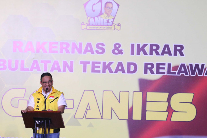 Rakornas Kornas Go Anies yang mengusung tema gagasan, Narasi dan Karya Nyata Anies Rasyid Baswedan Menuju Kemenangan Presiden 2024 ini, akan menbahas lanka kedepan untuk Pemenangan capres Anies. 