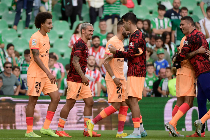 Atletico Madrid meraih kemenangan tipis di markas Real Betis dalam jordana ke-11 Liga Spanyol di Stadion Benito Villamarin pada Minggu, 23 Oktober 2022. 