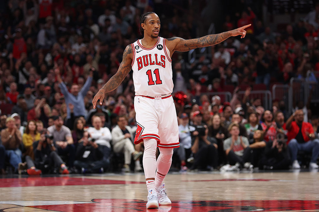 DeMar DeRozan memimpin Bulls dengan 25 poin, diikuti Ayo Dosunmu yang mencetak 22 poin.