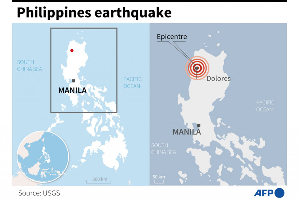Gempa terjadi pada pukul 22:59 malam waktu setempat di dekat kota dataran tinggi Dolores. Getaran disebabkan pergerakan kerak bumi.