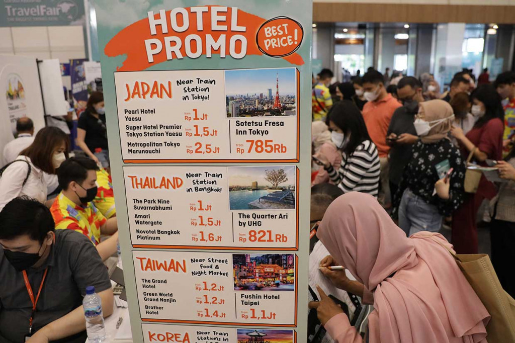 Untuk cashback tersedia selama GATF 2022 berlangsung pada pukul 10.00-21.00 WIB dan pengunjung bisa mendapatkan cashback mulai dari Rp500.000 hingga Rp2 juta. Lalu di jam-jam tertentu, Mandiri juga menghadirkan flash sale yang memberikan cashback hingga Rp3 juta untuk pengguna beruntung setelah melakukan transaksi lebih dari Rp5 juta.