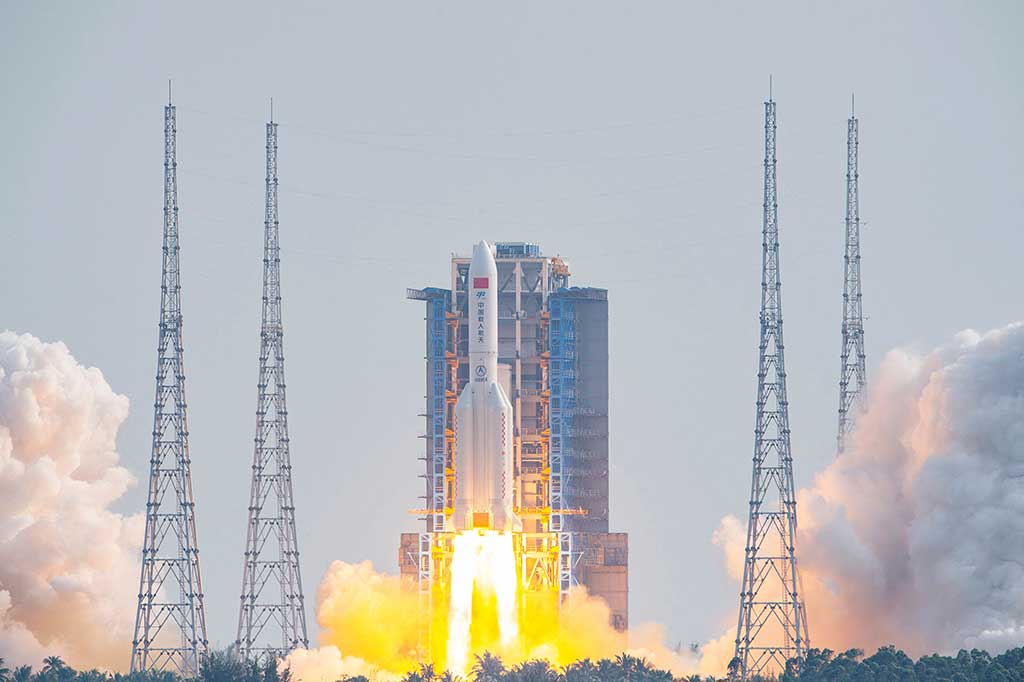 Tiongkok meluncurkan modul terakhir ke stasiun luar angkasa Tiangong pada hari Senin, 31 Oktober 2022, langkah terbaru dalam program luar angkasa ambisius Beijing.