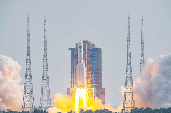 Tiongkok meluncurkan modul terakhir ke stasiun luar angkasa Tiangong pada hari Senin, 31 Oktober 2022, langkah terbaru dalam program luar angkasa ambisius Beijing.