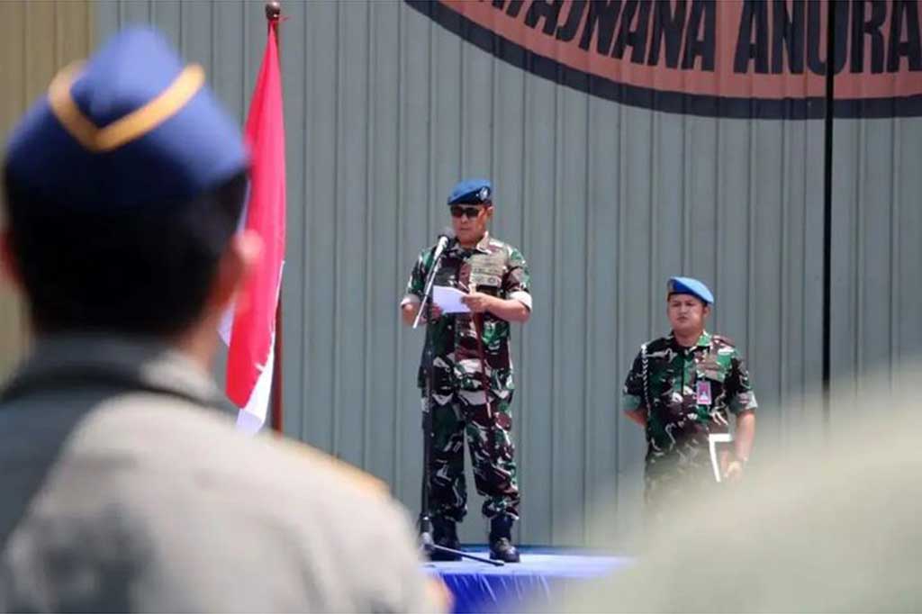 Dalam sambutannya Danlanud Abd Saleh mengatakan bahwa pesawat C-130 Hercules A-1326 merupakan alutsista yang selama ini memperkuat Skadron Udara 31 Lanud Halim Perdana Kusuma Jakarta. Mulai hari ini dengan dilaksanakannya realokasi pesawat hercules A-1326, pesawat tersebut akan memperkuat armada yang ada di Skadron Udara 32.