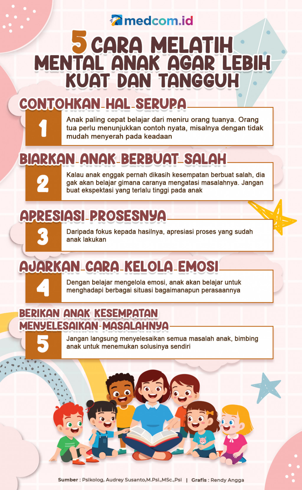 5 Cara Melatih Mental Anak agar Lebih Kuat dan Tangguh