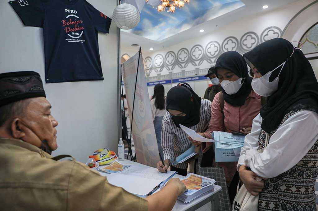 Jakarta Job Fair 2022 yang digelar di Gajah Mada Plaza, Jakarta Pusat ini diikuti oleh 40 lebih perusahaan terkemuka dengan ribuan lowongan pekerjaan.
