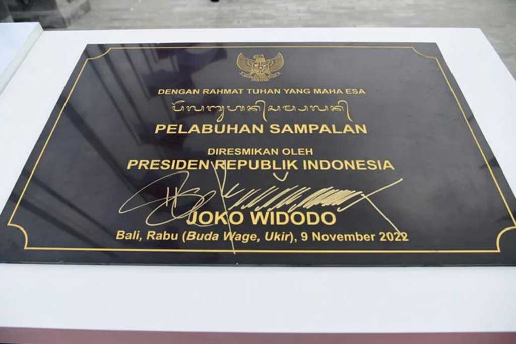 Sedangkan terkait tiga pelabuhan yang diresmikan, Menhub mengatakan bahwa hal tersebut merupakan instruksi langsung dari Kepala Negara untuk membangun pelabuhan di Sanur dan dua pelabuhan di Nusa Penida. Tidak hanya pelabuhan, Kementerian Perhubungan menyiapkan dermaga yang sesuai dengan kebutuhan para wisatawan.