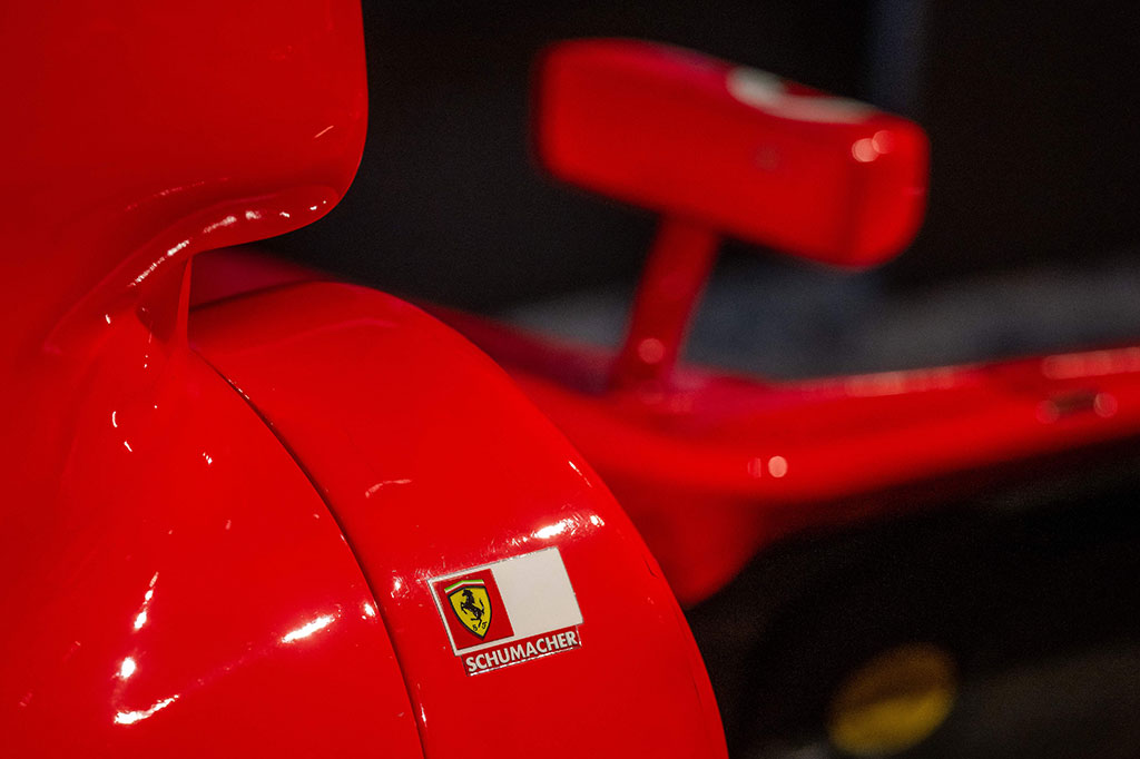 Didesain oleh Rory Bryne dan Ross Brawn, F2003-GA memiliki wheelbase yang lebih panjang dan aerodinamika yang ditingkatkan. Model tersebut dibawa pada Grand Prix Spanyol, yang menjadi balapan kelima musim 2003. Sasis 229 sejauh ini adalah yang paling sukses dari enam F2003-GA yang dibangun.