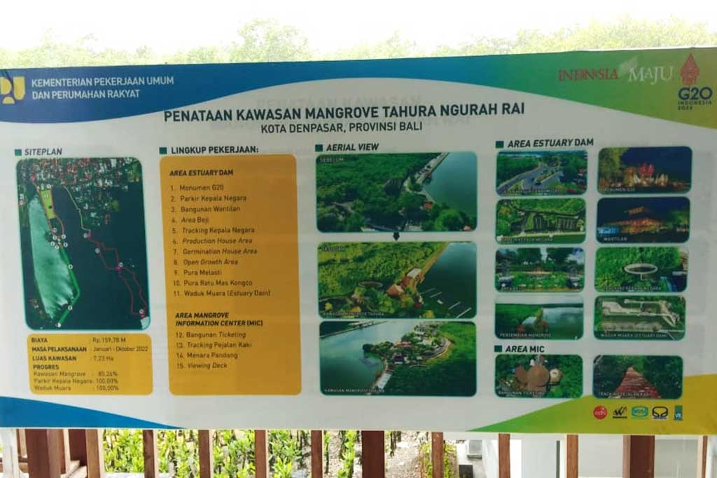KLHK menyebutkan, agenda penanaman mangrove ini diharapkan menjadi inspirasi bagi dunia dalam penanganan krisis iklim.