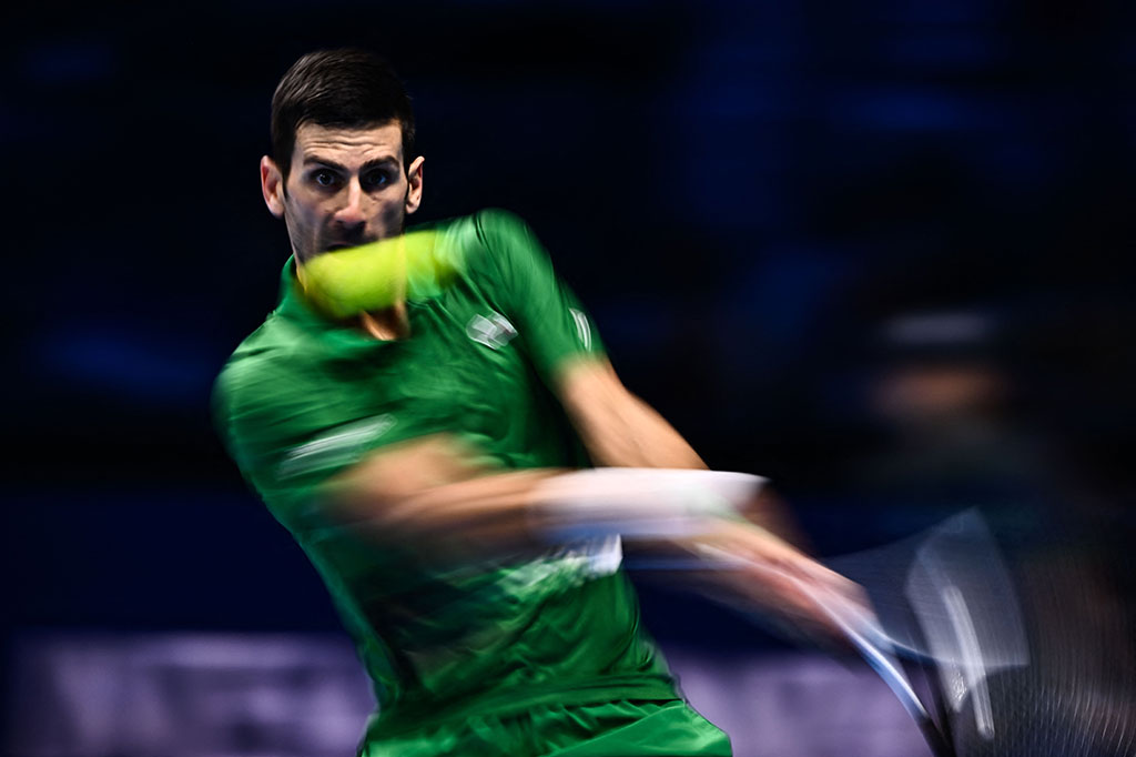 Di Turin, Djokovic mengejar gelar juara keenam dalam acara penutup musim yang sebelumnya dikenal sebagai Piala Masters, yang mempertemukan delapan petenis peringkat teratas musim ini.