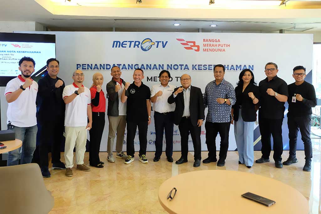 Hadir pada acara tersebut President Director Metro TV Don Bosco Selamun, Sales & Marketing Director Metro TV Meniek Andini, Pemimpin Redaksi Metro TV Budiyanto, Direktur Utama Media Indonesia & Direktur Utama Lampung Post Gaudensius Suhardi, Pemimpin Redaksi Medcom.id Indra Maulana, dan Wakil Pemimpin Redaksi Metro TV Aris Fadhilah.  Sementara dari pihak PT Bangga Merah Putih Mendunia hadir Chief Executive Officer Krisna Marsis, Chief Marketing Officer Harry Rusmana, Chief Operation Officer Novend Hippy, dan Chief Finance Officer Desty R Nathalia.
