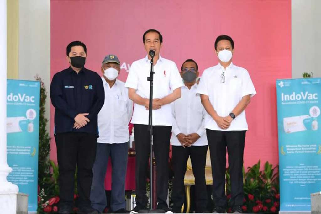 Presiden mengatakan dengan mendapat vaksinasi booster kedua, imunitas masyarakat dapat terjaga.
