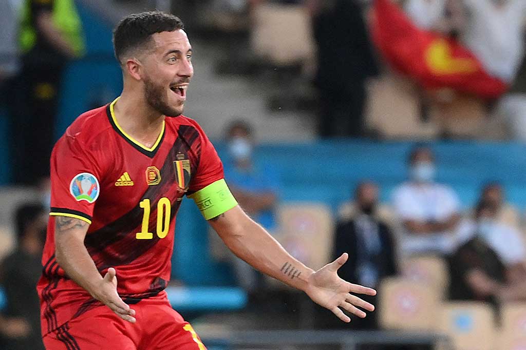 Hazard dinilai sebagai pemimpin 'generasi emas' Belgia yang banyak dibanggakan, yang kemudian mencapai semifinal Piala Dunia 2018 di Rusia.