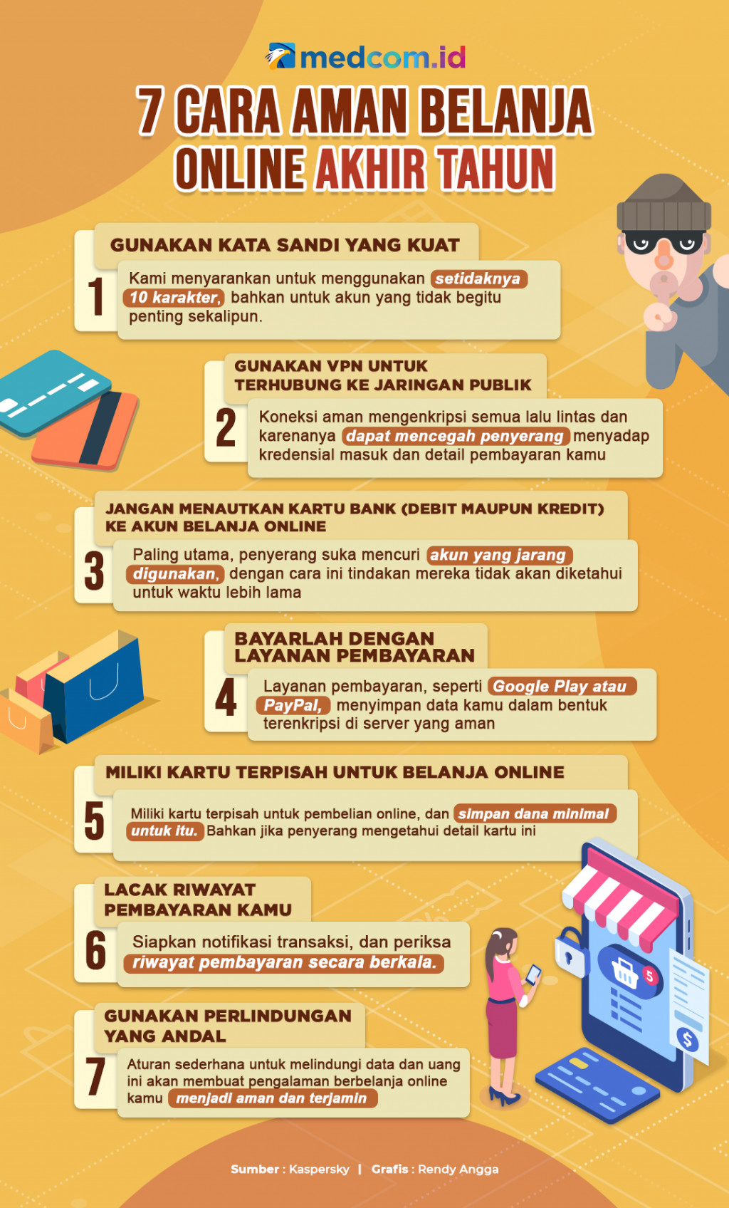 7 Cara Aman Belanja Online Akhir Tahun