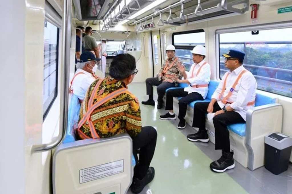 Foto Ini Daftar 18 Stasiun Yang Disebut Jokowi Saat Menjajal Lrt Porn