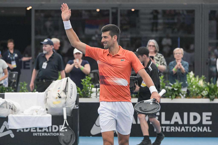 Petenis Serbia tersebut mengalahkan petenis Prancis Constant Lestienne di Adelaide International pada Selasa, 3 Januari 2023, untuk memulai upayanya meraih gelar Grand Slam lainnya.