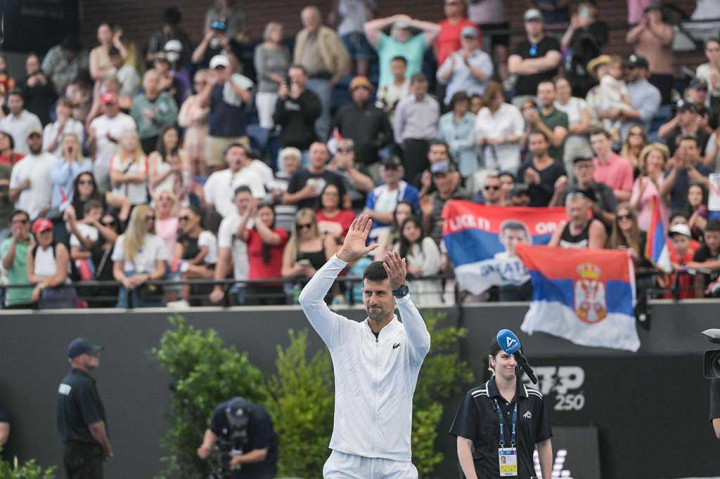 Dia menang dengan mudah dalam dua gim langsung dengan skor 6-3, 6-2 dalam waktu 74 menit, dengan mematahkan servis sekali pada set pertama dan dua kali pada set kedua.