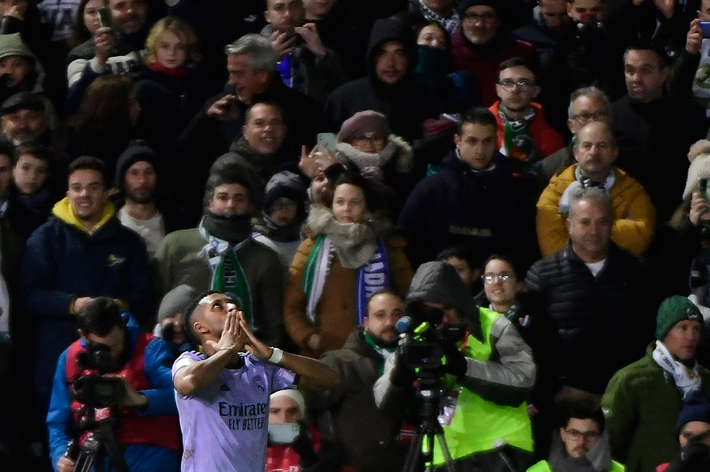 Pada menit ke-69 Rodrygo mampu memecah kebuntuan untuk Los Blancos. Berawal dari umpan Dani Ceballos ke dirinya di sisi kiri, Rodrygo dengan tenang memanfaatkan ruang tersebut, mengecoh lawan sebelum tendangannya menjebol gawang Moreno. Skor berubah menjadi 1-0.