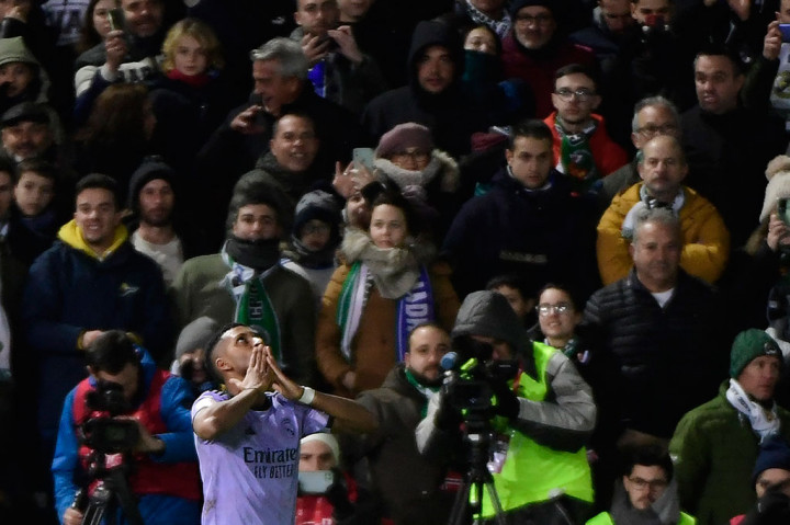 Pada menit ke-69 Rodrygo mampu memecah kebuntuan untuk Los Blancos. Berawal dari umpan Dani Ceballos ke dirinya di sisi kiri, Rodrygo dengan tenang memanfaatkan ruang tersebut, mengecoh lawan sebelum tendangannya menjebol gawang Moreno. Skor berubah menjadi 1-0.