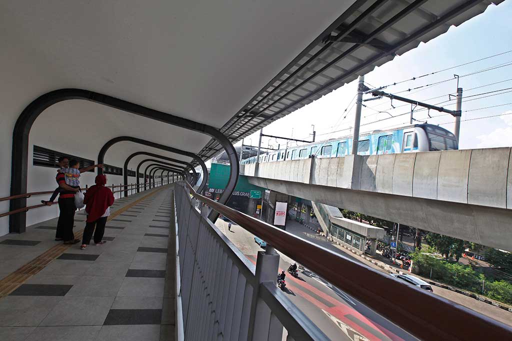 PT MRT Jakarta resmi mengoperasikan infrastruktur simpang temu Lebak Bulus, Jakarta Selatan, berupa jembatan sebagai hub pengembangan kawasan berorientasi transit (transit oriented development/TOD).