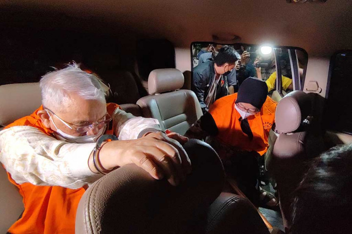 Tersangka SP, SN, MT, SP, dan RW ditahan di Rutan KPK pada Pomdam Jaya Guntur, tersangka MJ dan IK ditahan di Rutan KPK pada Kavling C1 Gedung Pusat Edukasi Antikorupsi (ACLC) KPK, tersangka PR dan TR ditahan di Rutan KPK pada Gedung Merah Putih KPK serta tersangka SA ditahan di Rutan Polres Jakarta Selatan.