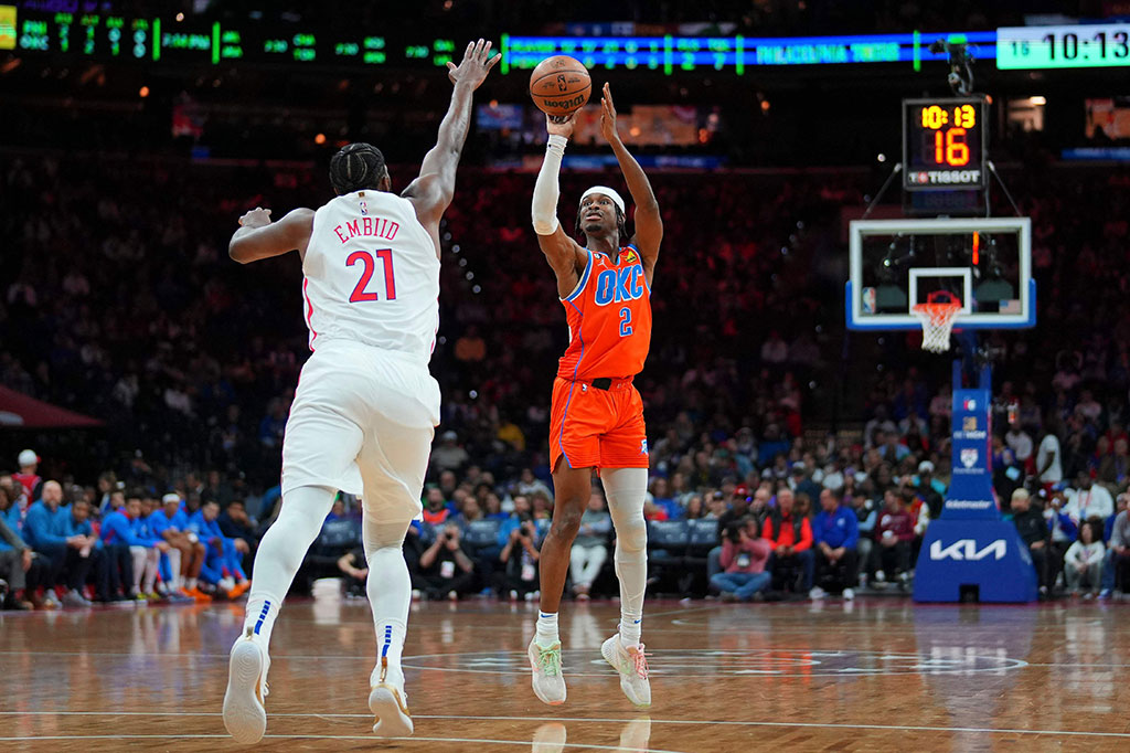 Shai Gilgeous-Alexander memimpin kemenangan Oklahoma City Thunder dengan performa dominan yang menghasilkan 37 poin, delapan rebound, dan enam assist.