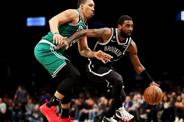 Kyrie Irving tetap memimpin Nets dengan raihan 24 poin, di tengah situasi kelanjutan absennya bintang utama Kevin Durant.