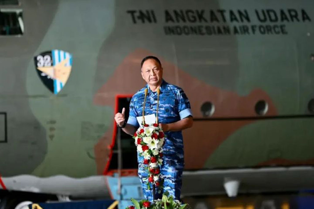 Dalam sambutannya KSAU mengatakan bahwa selama 47 tahun pengabdiannya, pesawat A-1312 telah berjasa besar bagi negeri ini melalui TNI Angkatan Udara, dalam mendukung berbagai operasi militer perang maupun operasi militer selain perang, di berbagai penjuru nusantara dengan aman dan selamat.