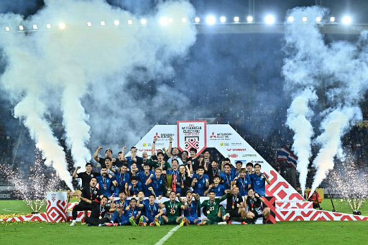 Gol tunggal Gajah Perang dicetak oleh sang kapten Theerathon Bunmathan pada menit ke-24.