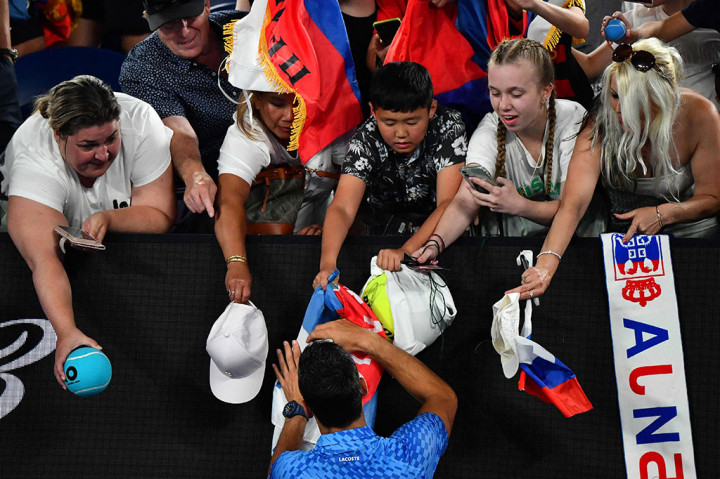 Pada pertandingan putaran kedua, Djokovic akan berhadapan dengan pemenang pertandingan antara petenis Bolivia Hugo Dellien melawan Enzo Couacaud asal Prancis.
