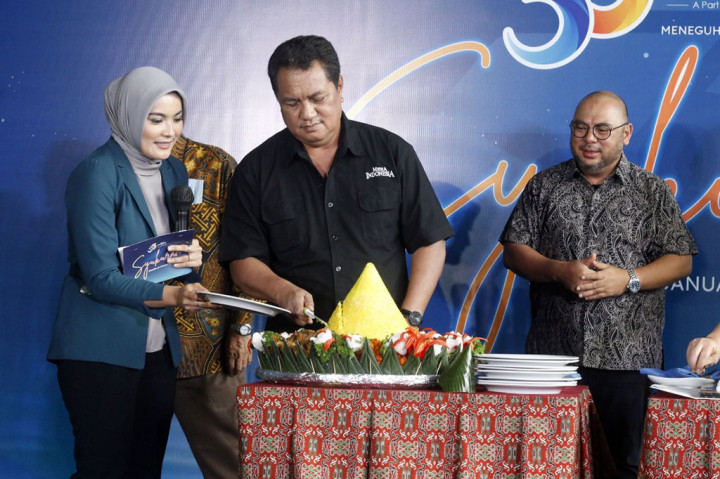 Dalam rangka memperingati HUT ke-53, Media Indonesia melaksanakan acara syukuran yang digelar di Kompleks Media Group, Kedoya, Jakarta Barat, Kamis, 19 Januari 2023.