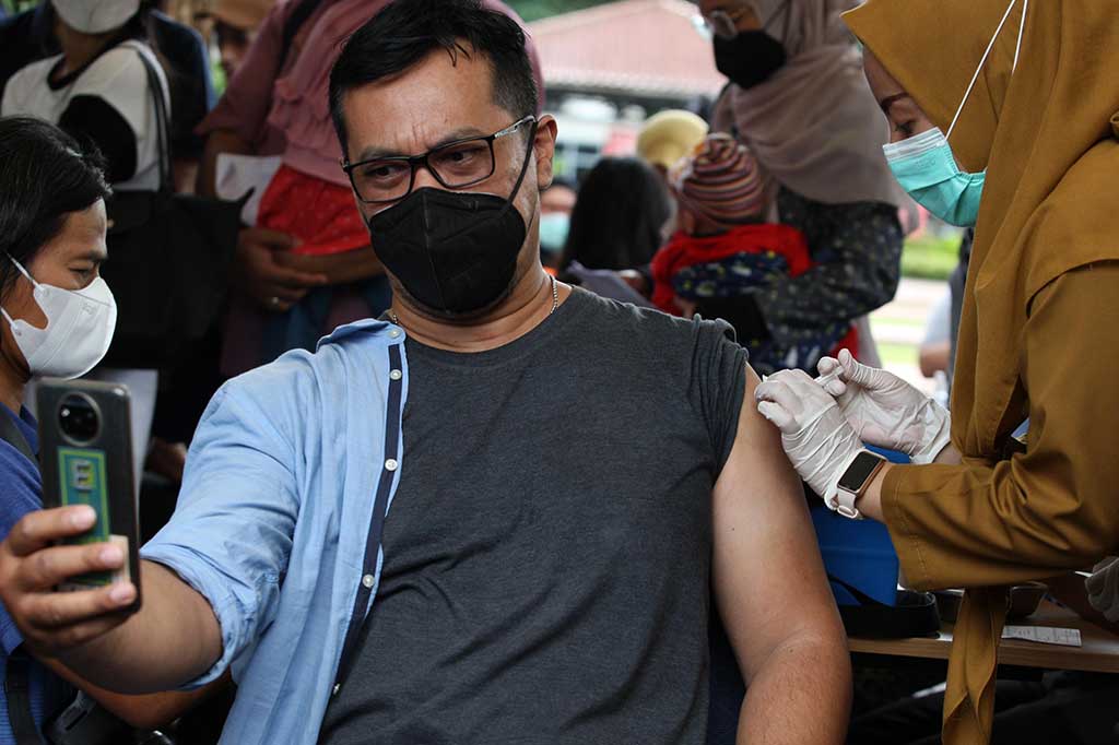 Vaksinasi covid-19 di Balai Kota Jakarta dimulai Selasa 24 Januari hingga Jumat 27 Januari 2023 mulai pukul 13.00 hingga 15.00 WIB dengan vaksin merek Pfizer dan Zifivax.