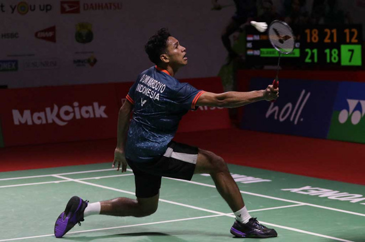 Tunggal putra Indonesia Chico Aura Dwi Wardoyo juga melaju ke babak 16 besar Indonesia Masters usai menundukkan tunggal putra India Priyanshu Rajawat dengan skor 18-21, 21-18, 21-18. 