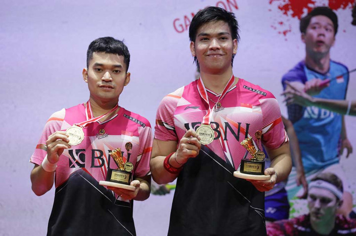 Dengan kemenangan di Indonesia Masters, ganda putra peringkat ke-17 itu juga menambah daftar gelar juara dari ajang berkategori BWF Super 500 untuk kedua kalinya setelah Singapore Open 2022.