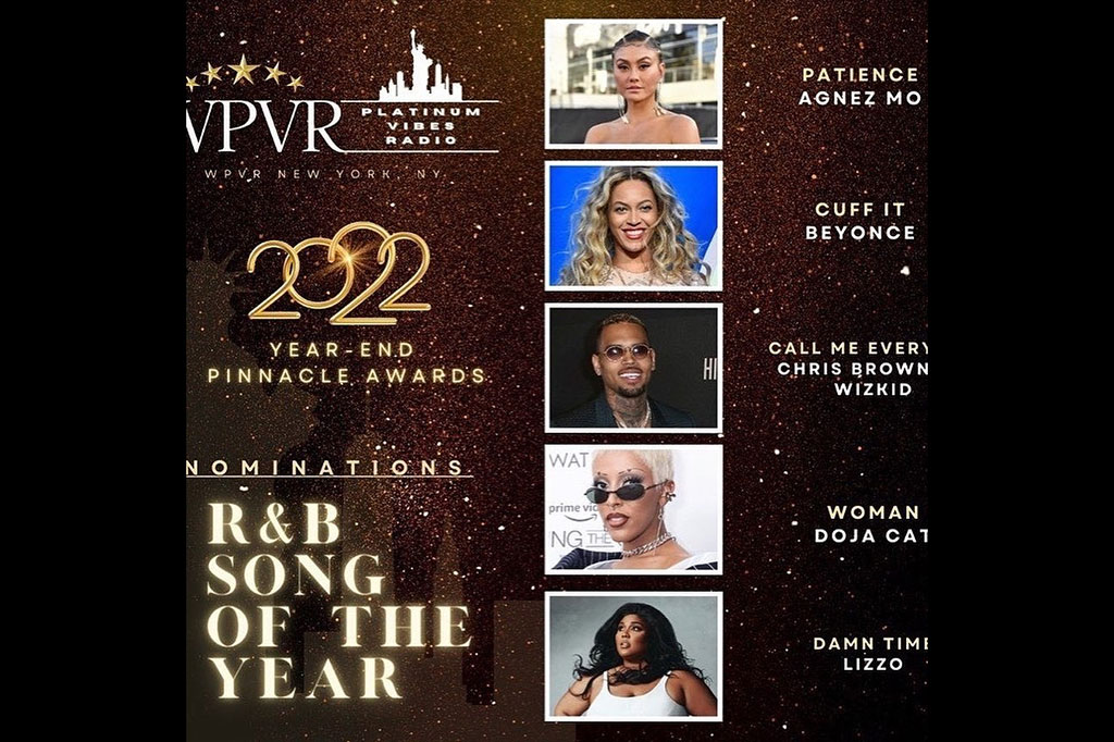 Sebelumnya, selain kategori artis solo terbaik dan lagu R&B terbaik tahun ini, Agnez Mo mendapatkan dua nominasi lain yaitu kategori artis R&B terbaik (best R&B artist) dan dan lagu terbaik tahun ini (song of the year).