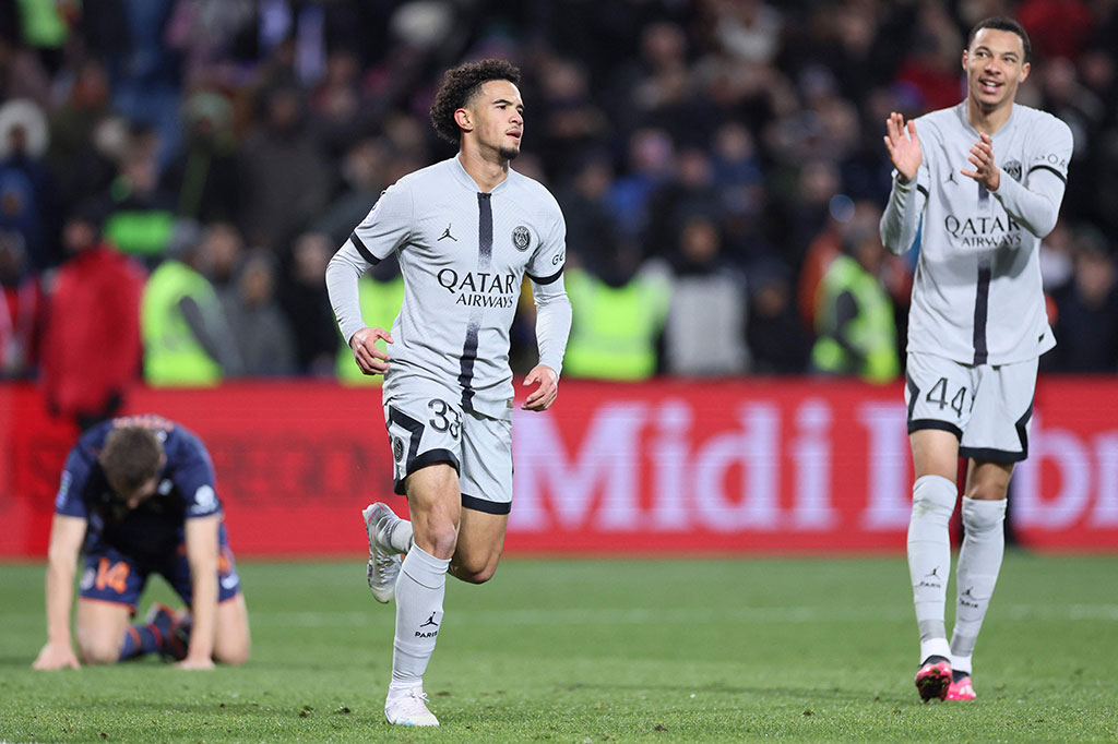 PSG menambah keunggulan mereka pada masa injury time. Warren Zaire-Emery melakukan tusukan di sisi kanan hingga kotak penalti sebelum melepaskan tendangan ke tiang jauh yang tidak bisa dijangkau Lecomte. Skor 3-1 untuk PSG bertahan hingga laga usai.