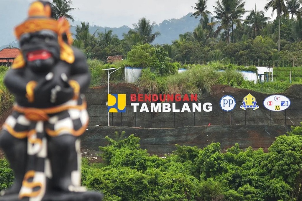 Presiden langsung meresmikan bendungan tersebut yang sekaligus diikuti dengan peresmian penataan Kawasan Mangrove Tahura, Ngurah Rai Bali. 