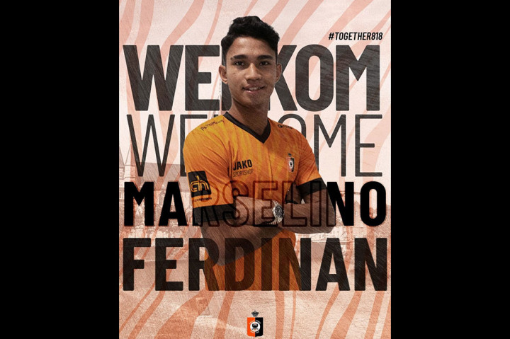 Klub Challenger Pro League (liga lapis kedua) Belgia KMSK Deinze resmi mengontrak gelandang tim nasional Indonesia Marselino Ferdinan hingga Juni 2024 dengan opsi perpanjangan satu tahun.
