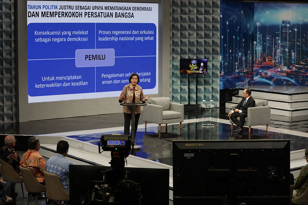 Kondisi utang Indonesia dipastikan dalam kondisi yang baik dan terukur. Hal itu dibuktikan dengan berbagai peringkat yang dikeluarkan oleh sejumlah lembaga pemeringkat utang dan investasi internasional. Hal itu disampaikan Menteri Keuangan Sri Mulyani Indrawati dalam Kuliah Umum Media Indonesia   di Kompleks Media Grup, Jakarta, Jumat, 3 Februari 2023.