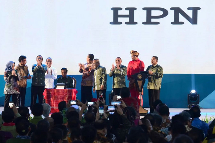 Dia menyampaikan dulu isu utama dunia pers adalah kebebasan pers. Tetapi saat ini isu utama dunia pers menurut Presiden sudah bergeser. 