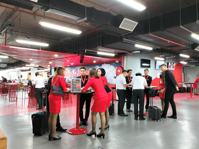 RedQ jadi rumah kedua bagi lebih dari 2000 karyawan AirAsia.