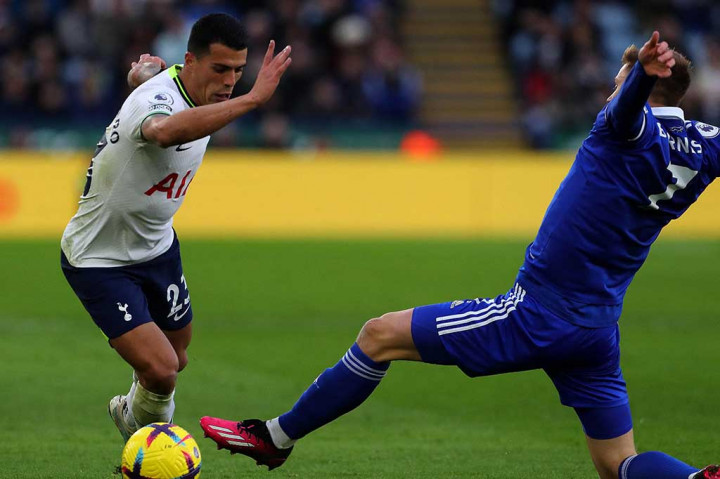 Tottenham tidak berdaya saat dihajar Leicester City 1-4 dalam pertandingan pekan ke-23 Liga Premier Inggris di King Power Stadium pada Sabtu, 11 Februari 2023 malam WIB.