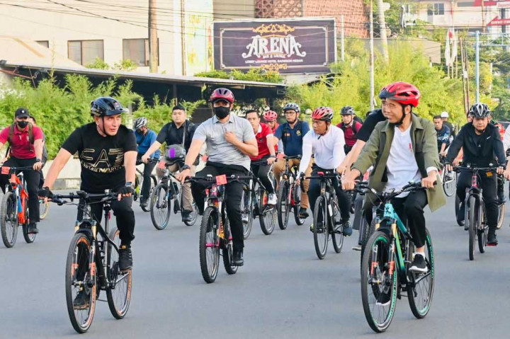 Presiden menuturkan dengan kecermatan mengisi beragam kegiatan dan event, titik-titik lokasi penataan akan menjadi tengaran Kota Medan sekaligus mendorong perubahan wilayah tersebut dalam 1-2 tahun terakhir.