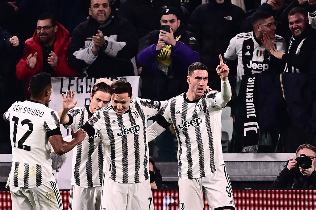 Juventus berhasil unggul sejak menit ke-13. Angel Di Maria melepaskan umpan terobosan ke kotak penalti Nantes, yang berhasil diterima Federico Chiesa. Chiesa kemudian menyodorkan bola ke Dusan Vlahovic sebelum melepaskan tendangan yang membobol gawang Albant Lafont. Skor menjadi 1-0 untuk tuan rumah.