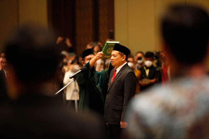 Pelantikan Ichsan sebagai Sekjen Bawaslu dimuat dalam Keputusan Presiden (Keppres) RI Nomor 14/TPA/2023 tentang Pemberhentian dan Pengangkatan Pejabat Pimpinan Tinggi Madya di Lingkungan Sekretariat Jenderal Bawaslu RI.