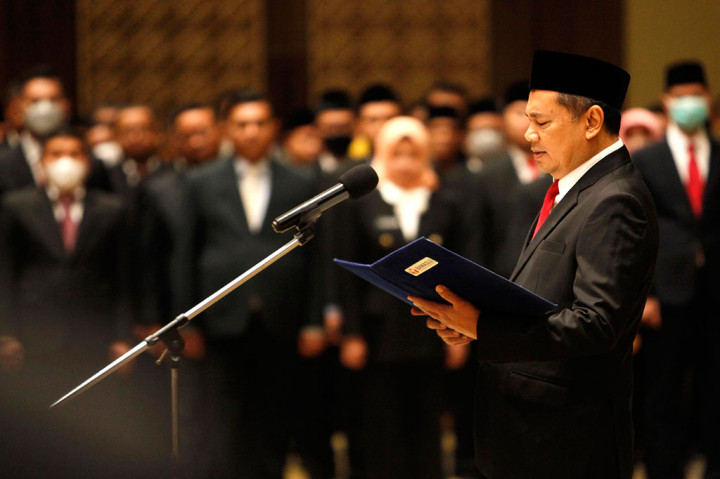 Pada kesempatan yang sama, Ichsan pun membacakan pakta integritas sebagai Sekjen Bawaslu. Pakta integritas tersebut memuat beberapa poin komitmen. Di antaranya, Ichsan sebagai Sekjen Bawaslu berkomitmen bersikap transparan, jujur, objektif, dan akuntabel dalam melaksanakan tugas.